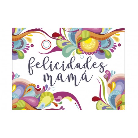 Mini card dettaglio congratulazioni mamma