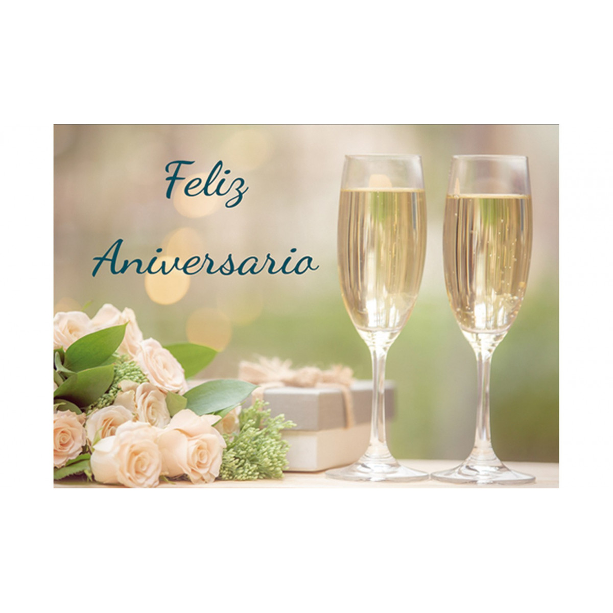 Card felice anniversario mini