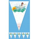 Ghirlanda comunione bambina barca personalizzabile