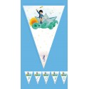 Ghirlanda comunione bambino barca personalizzabile