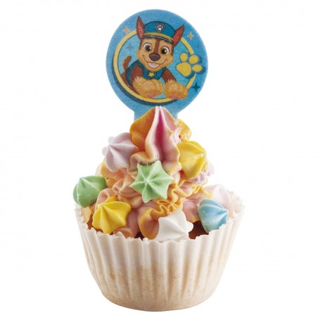 Blister 20 dekorapin ostia Paw Patrol 6 5x4cm