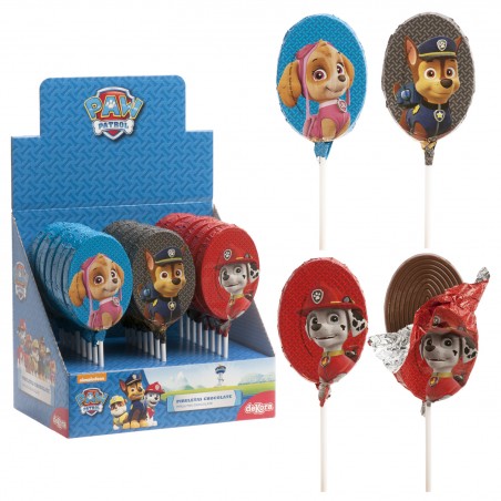 Piruleta cioccolato pattuglia canina