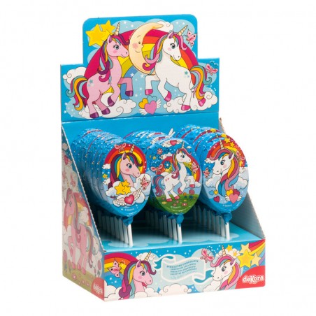 Piruleta cioccolato unicorno 30 gr
