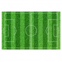 Foglietto Commestibile per Torte con Design di Campo da Calcio