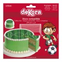 Disco commestibile soccer cake 16cm zero azf