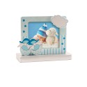 Cornice per foto scarpine blu 13x10cm