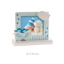 Cornice per foto scarpine blu 13x10cm
