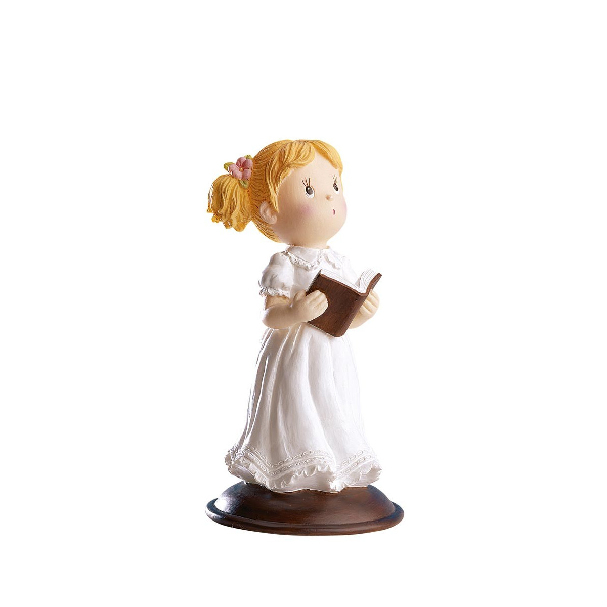 Bambina comunione con bibbia 13 50cm