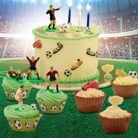 Blister 12 candele compleanno calcio