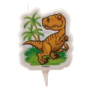 Candela di compleanno dinosauro 2D