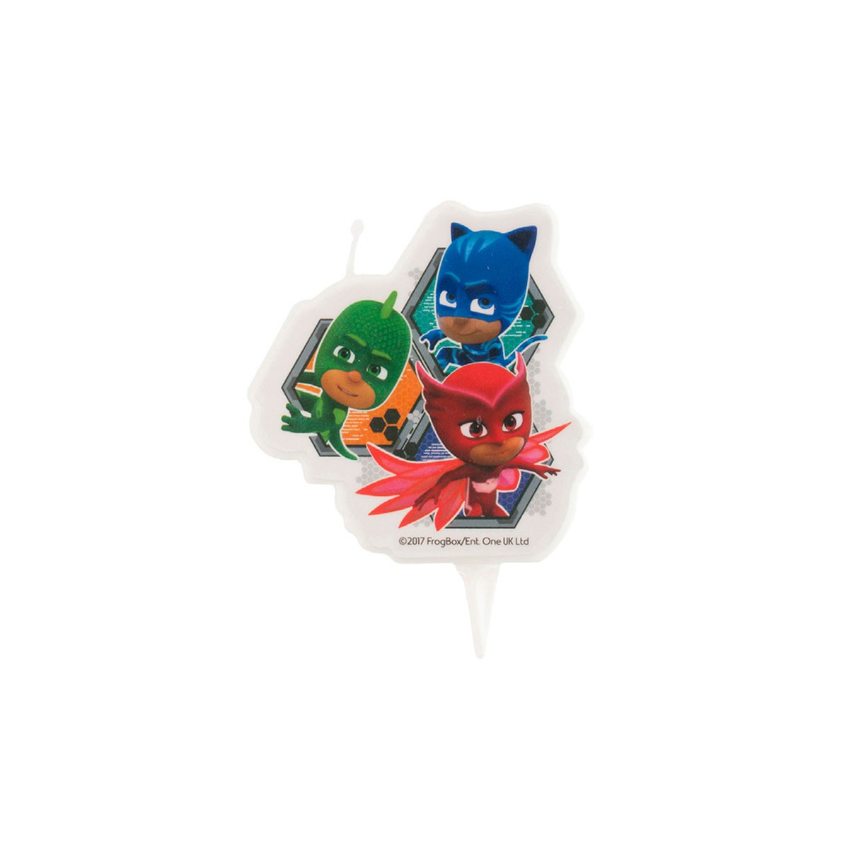 Candela di Compleanno PJ Masks – Ideale per Feste Infantili
