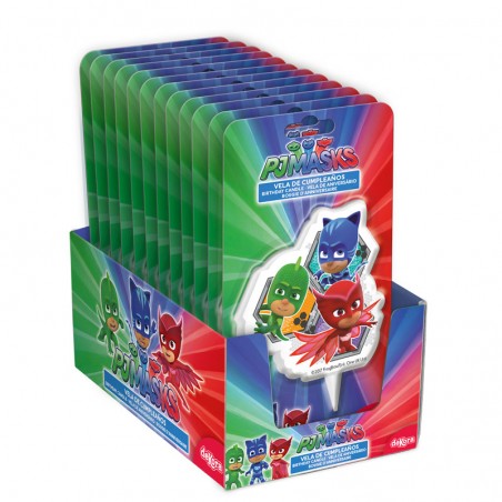 Candela di Compleanno PJ Masks – Ideale per Feste Infantili