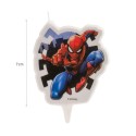 Candelina di compleanno Spiderman Decorazione ideale per feste per bambini