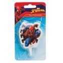 Candelina di compleanno Spiderman Decorazione ideale per feste per bambini