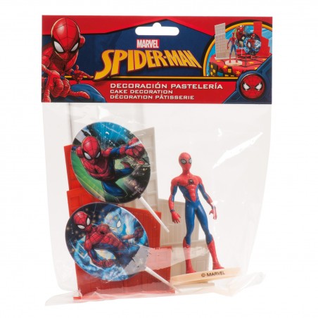 Kit di Decorazione per Torte di Spider-Man Festeggia con il tuo Supereroe Preferito
