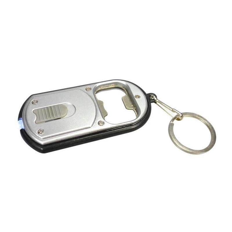 Keychain opener flashlight