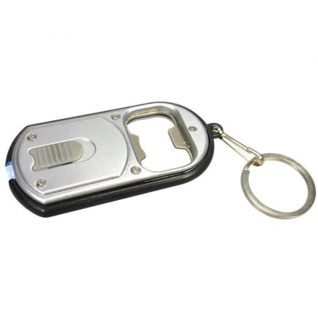 Keychain opener flashlight