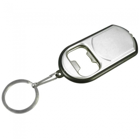 Keychain opener flashlight