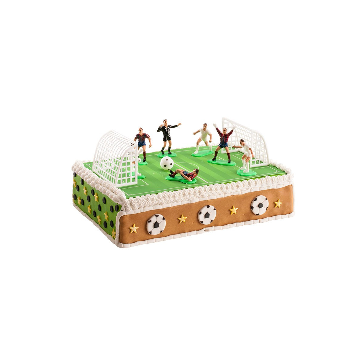 Set di Figure di Calcio per Torte Partita Completa nella tua Celebrazione