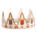 Corona per Roscón de Reyes – Design Reale con Gemme