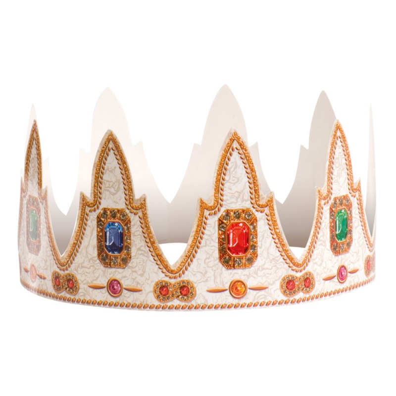 Corona per Roscón de Reyes – Design Reale con Gemme