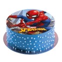 Disco cialda torta spiderman