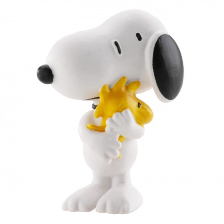Snoopy personaggio in pvc con woodstock 5cm