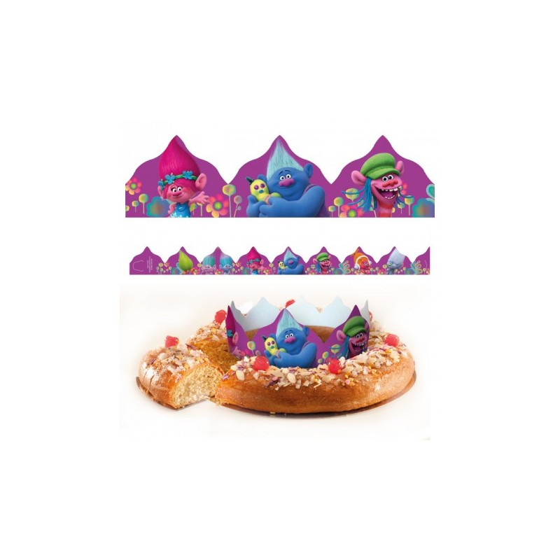 Corona per Roscón de Reyes dei Trolls