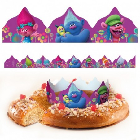 Corona per Roscón de Reyes dei Trolls