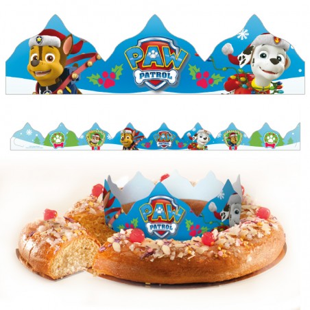 Corona per Roscón de Reyes Patpatrulla Canina
