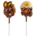 Lecca lecca al cioccolato animali 20gr