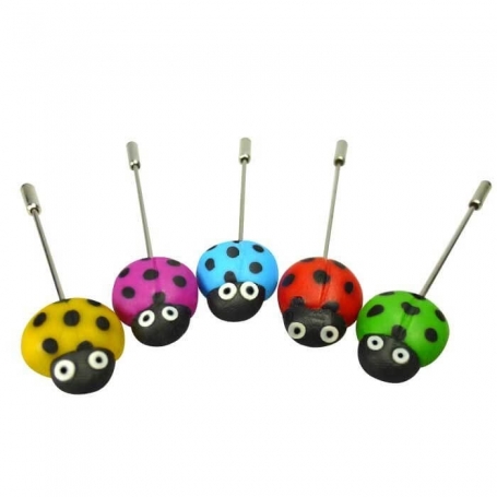 Spilli coccinelle matrimonio
