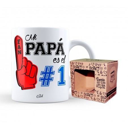 tazza ceramica per miglior papà confezione regalo