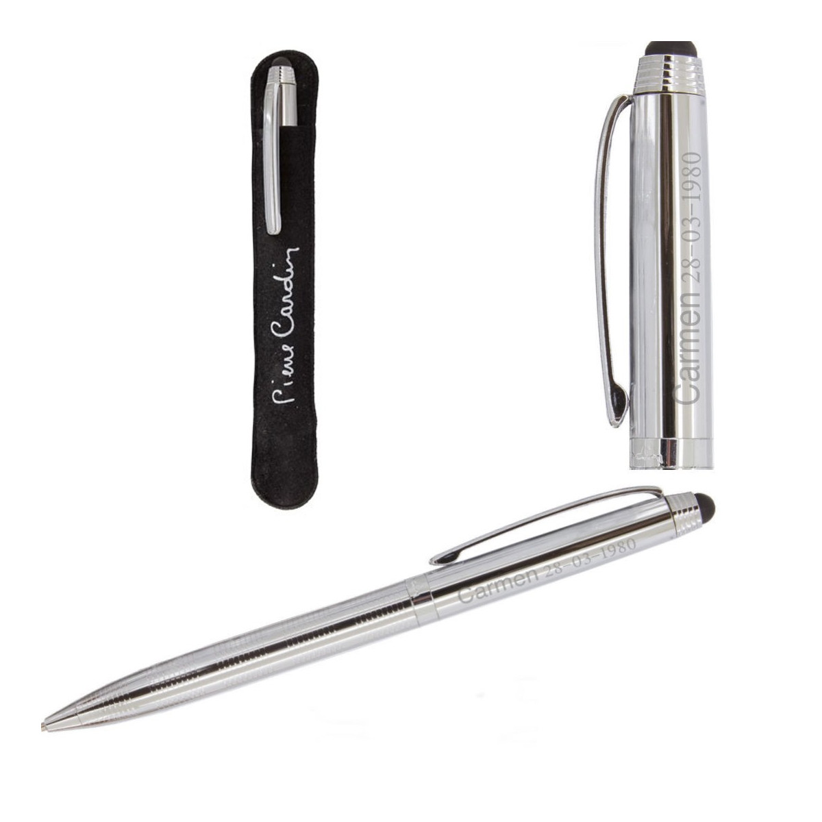 Regalo penna a sfera pierre cardin incisa personalizzata