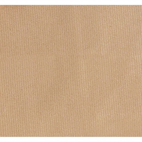 Borsa grande in carta kraft marrone con manico a riccio