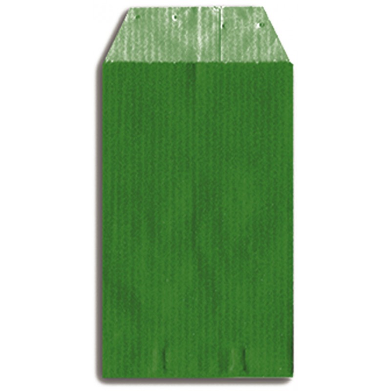 Sulla busta in kraft verde scuro