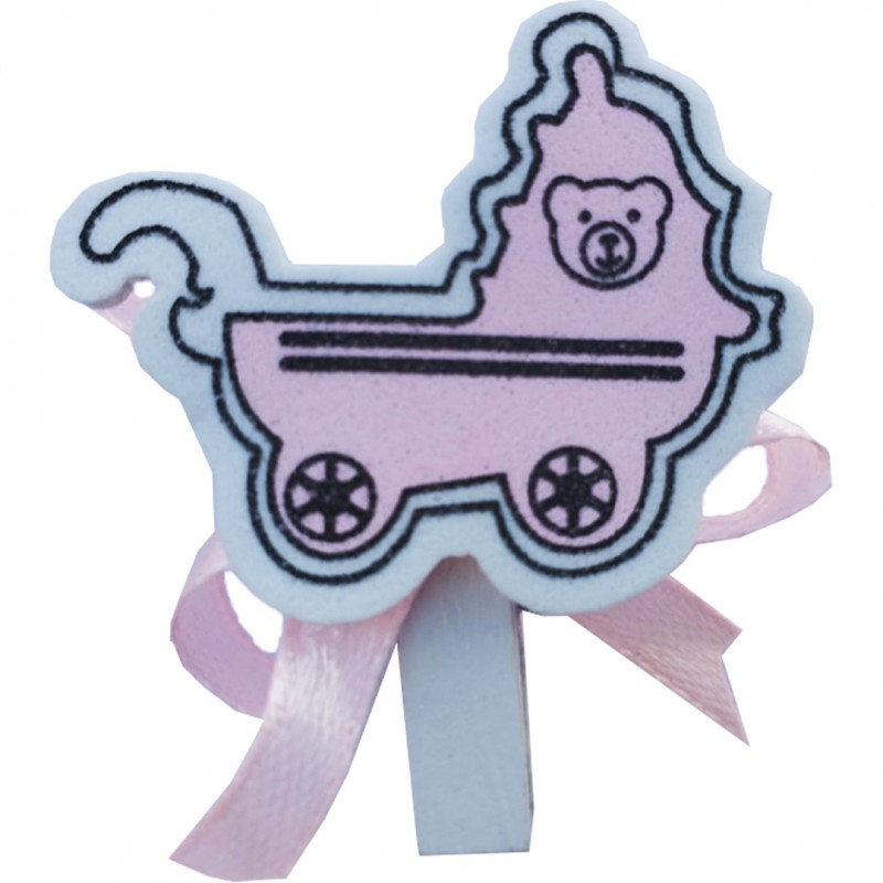 Pinzette per battesimo decorate