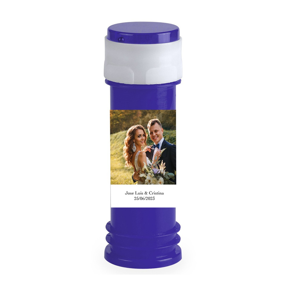 Pomposo personalizzato con foto senza liquido per matrimoni, battesimi, comunioni, compleanni e aziende