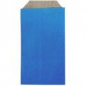Sulla busta kraft blu