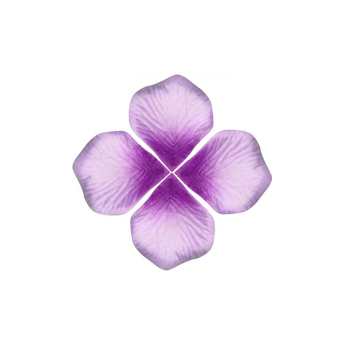 Petali di rosa artificiali in tonalità lilla per celebrazioni speciali