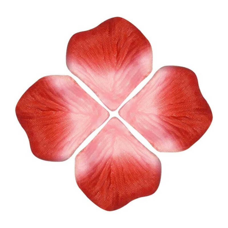 Petali di rosa in tessuto