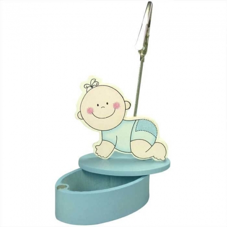 Scatole decorate per il battesimo
