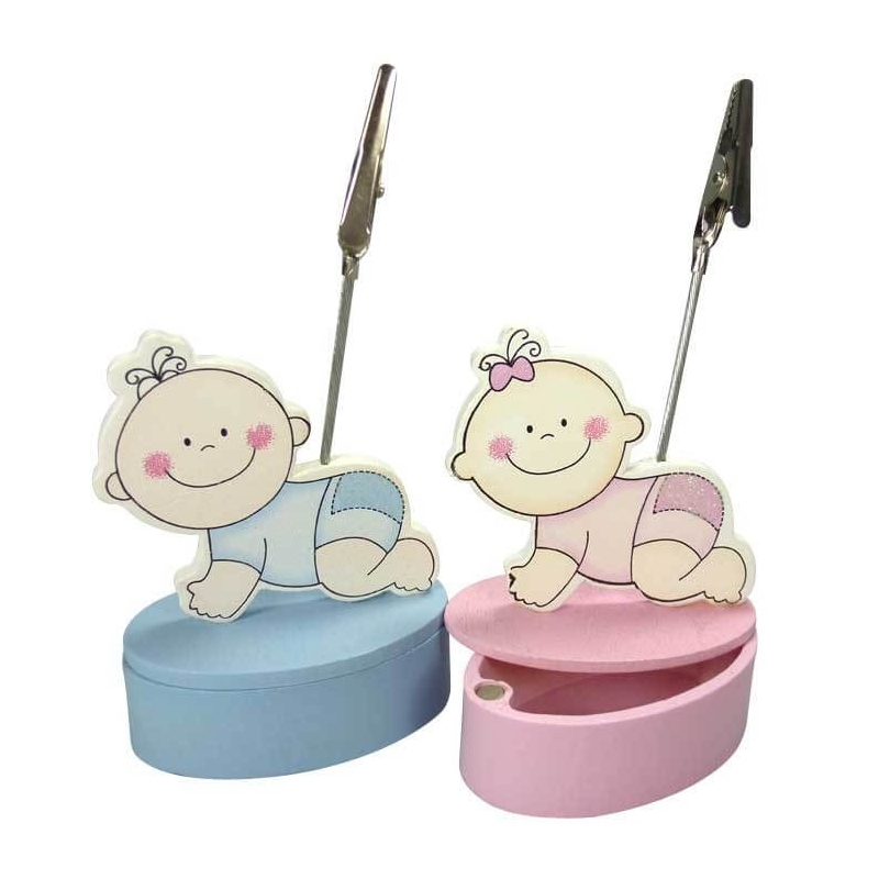 Scatole decorate per il battesimo