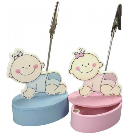 Scatole decorate per il battesimo