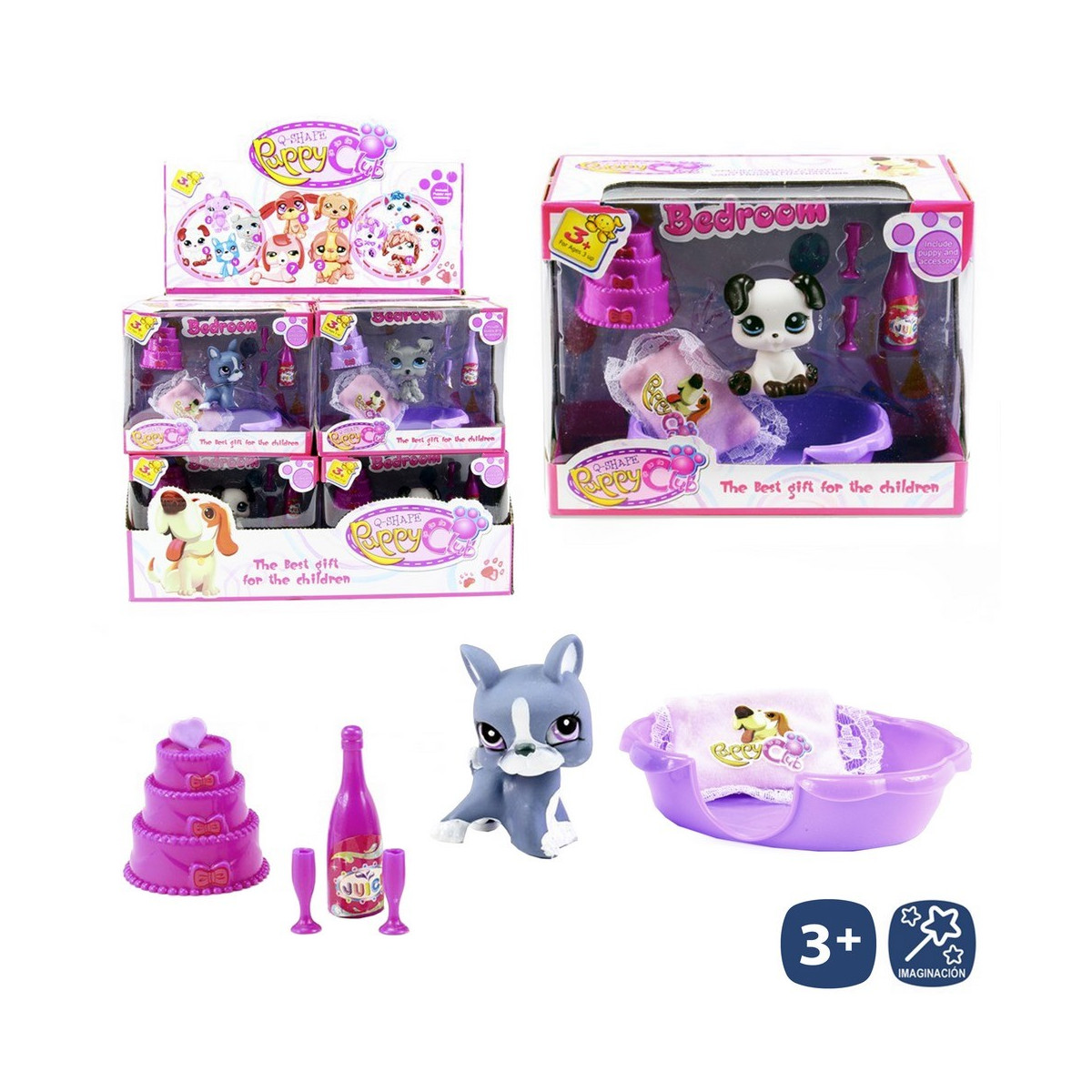Mascotte con vasca e accessori 4 m 6 cm