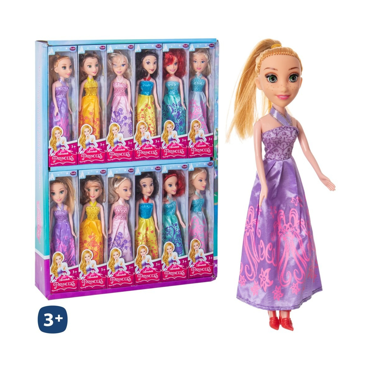 Bambola principesse 6 m 23 cm