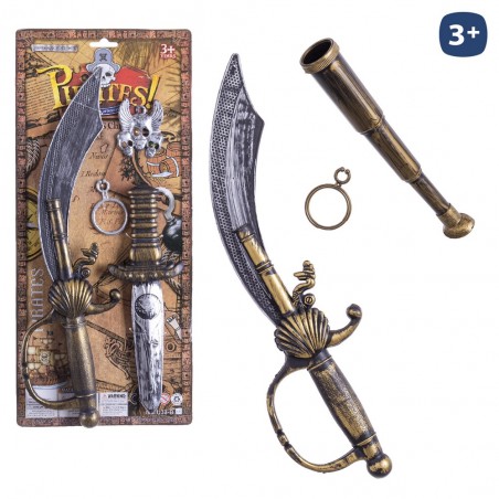 S 4 set pirata con accessori 40 cm