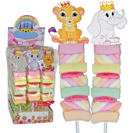 Spiedini di caramelle per bambini