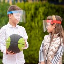 Schermo protettivo facciale regolabile per bambini