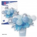 Set palloncini con vaso blu